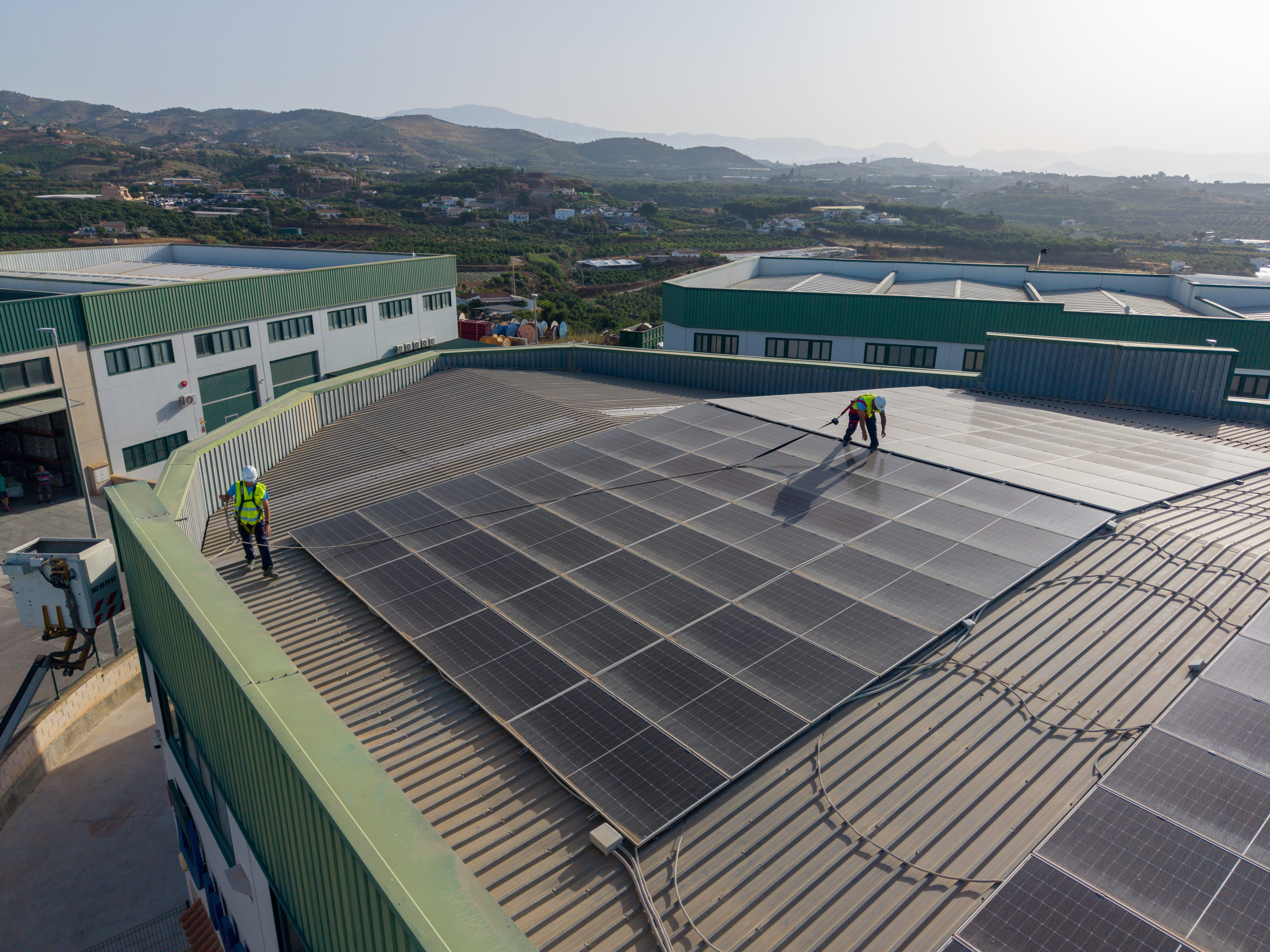 Instalación fotovoltaica de Dival Technology